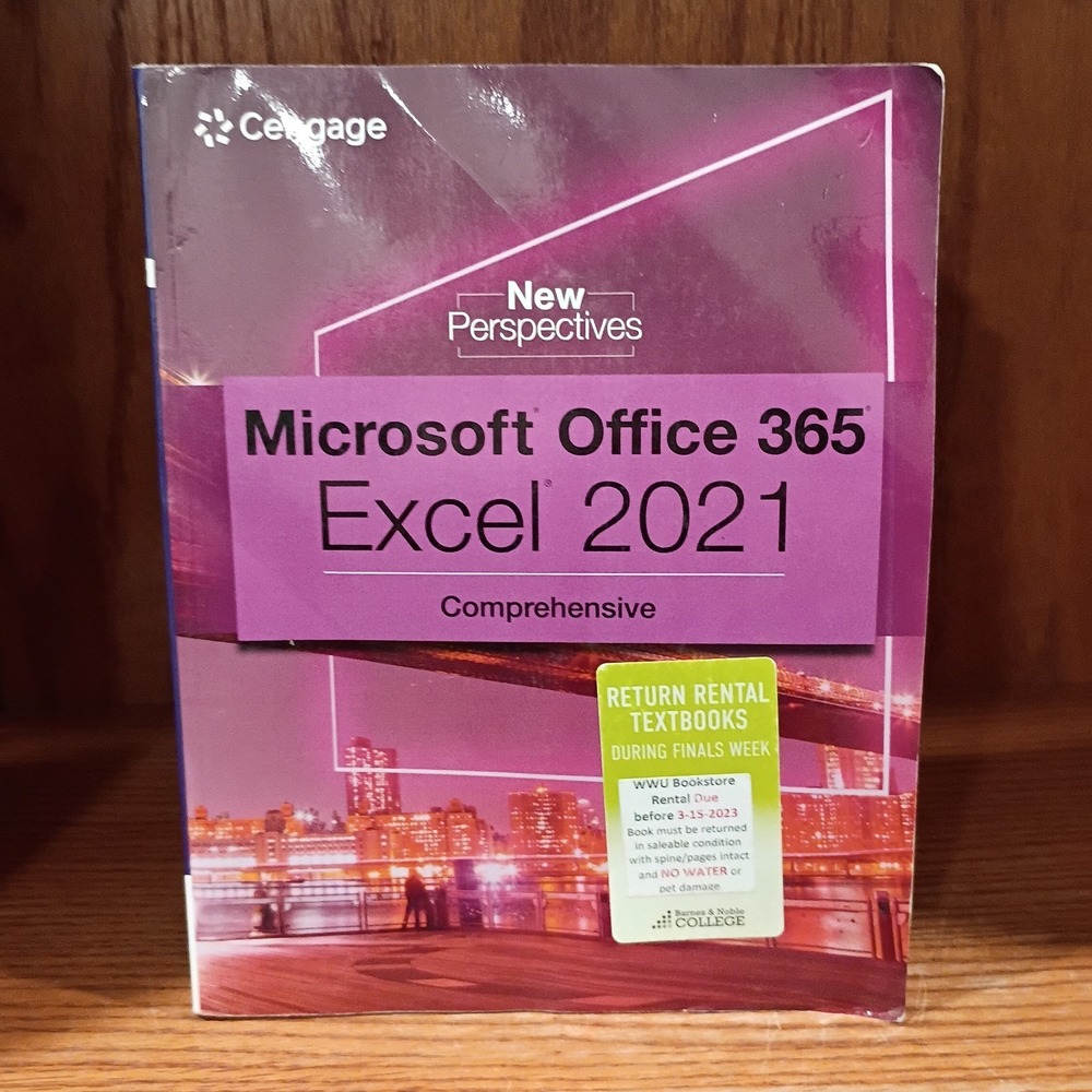 New Perspectives Collection, Microsoft 365 & Excel 2021 Comprehensive (MindTap